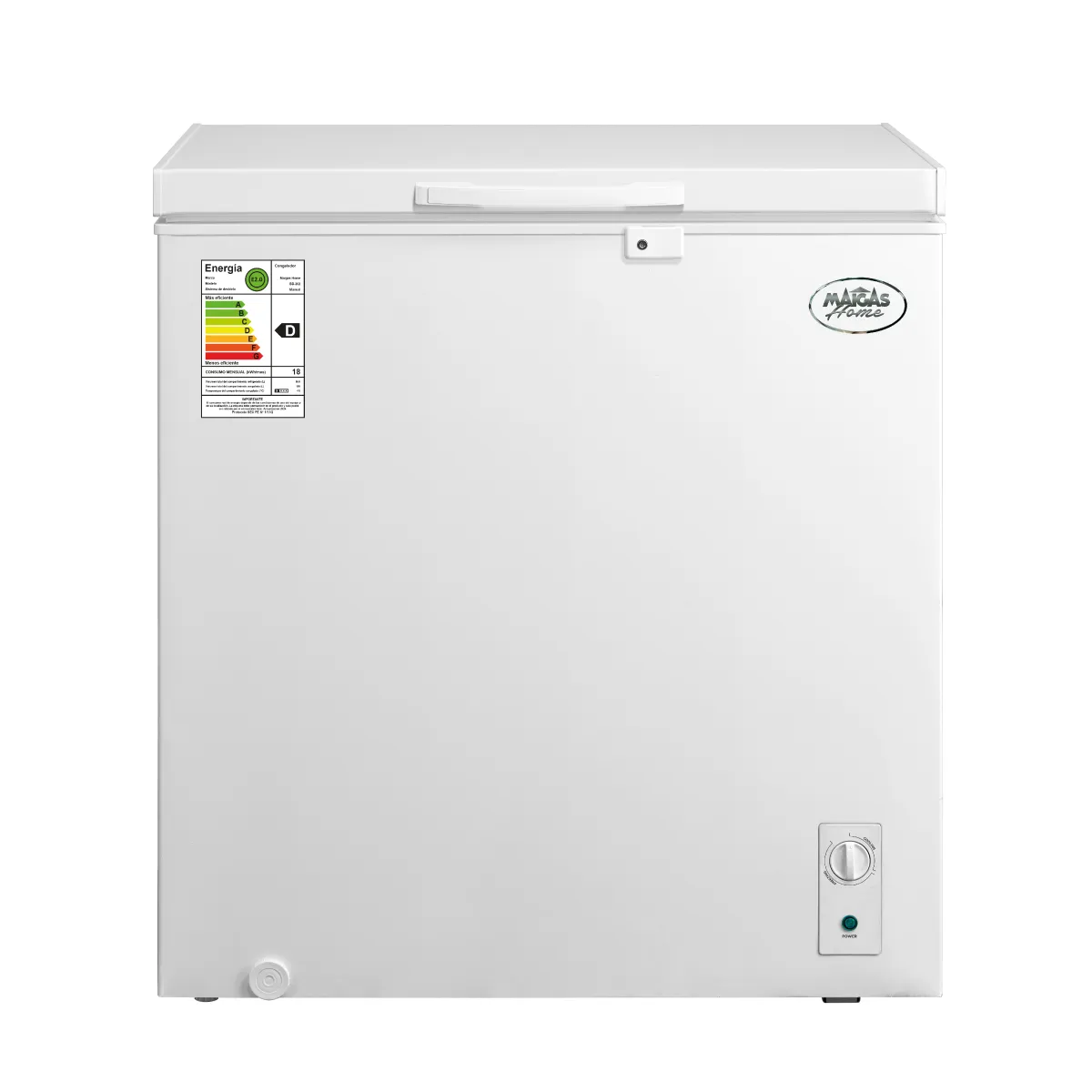 Congelador Freezer Dual Horizontal 198 Litros Maigas BD202